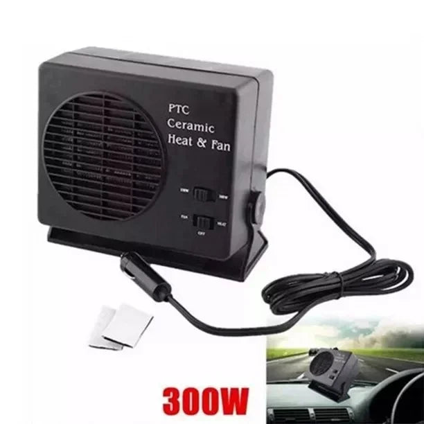 Bilvärmare 150W 300W 12V keramisk bilfläktvärmare