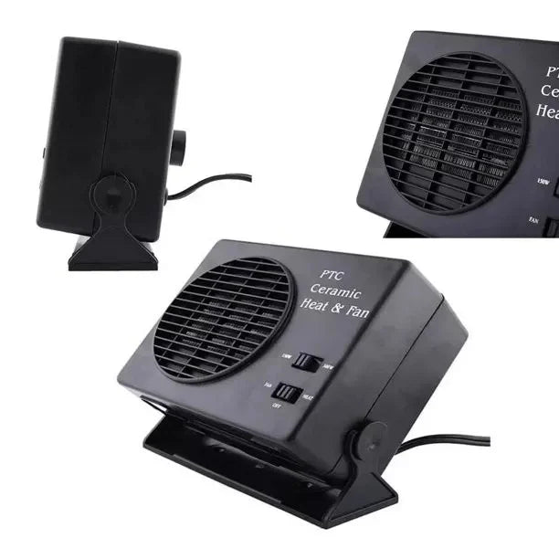 Bilvärmare 150W 300W 12V keramisk bilfläktvärmare