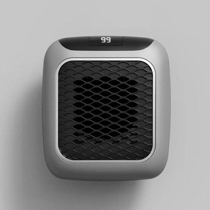 Elektrisk väggvärmare med fjärrkontroll, mini värmefläkt