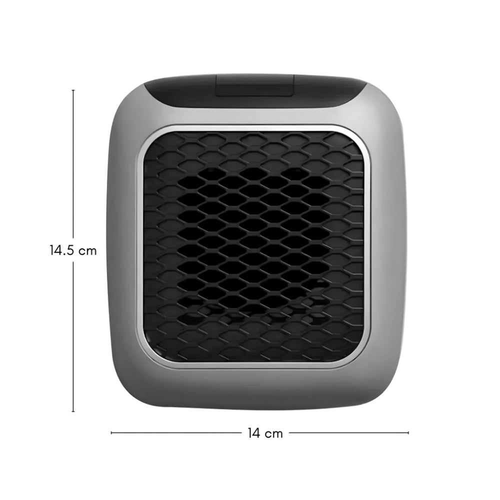 WarmiWall keramisk väggvärme – energieffektiv miniradiator med termostat