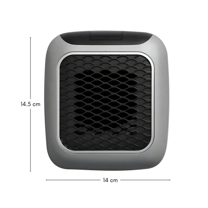 WarmiWall keramisk väggvärme – energieffektiv miniradiator med termostat