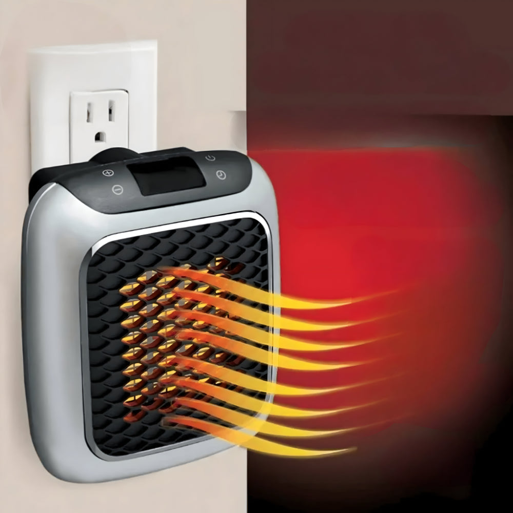 WarmiWall keramisk väggvärme – energieffektiv miniradiator med termostat