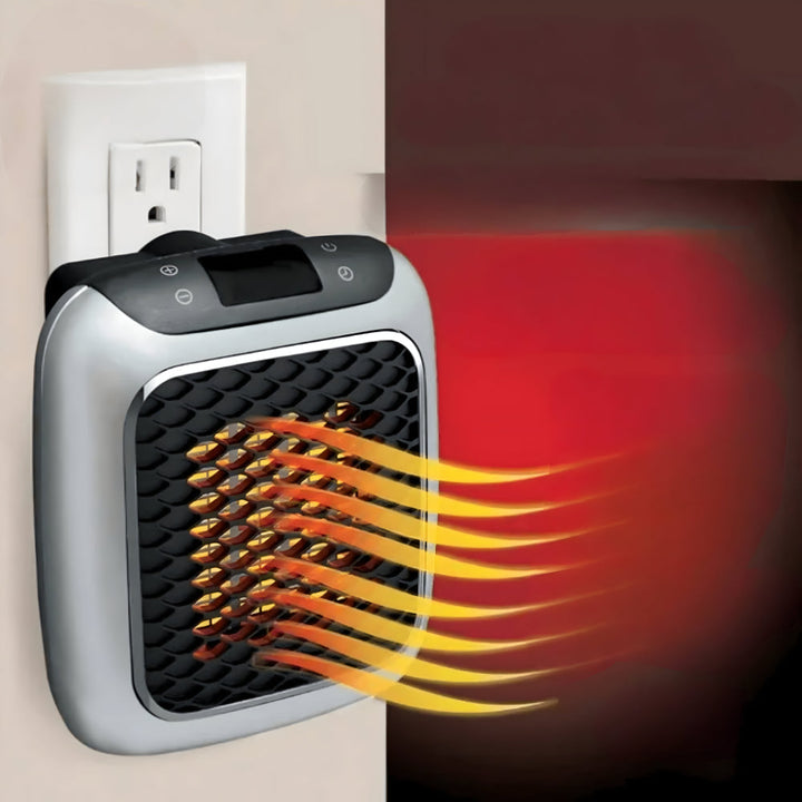 WarmiWall keramisk väggvärme – energieffektiv miniradiator med termostat