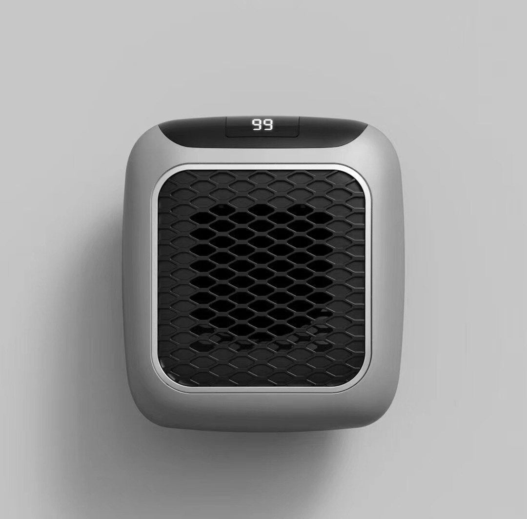 Mini väggmonterad bärbar elektrisk värmare