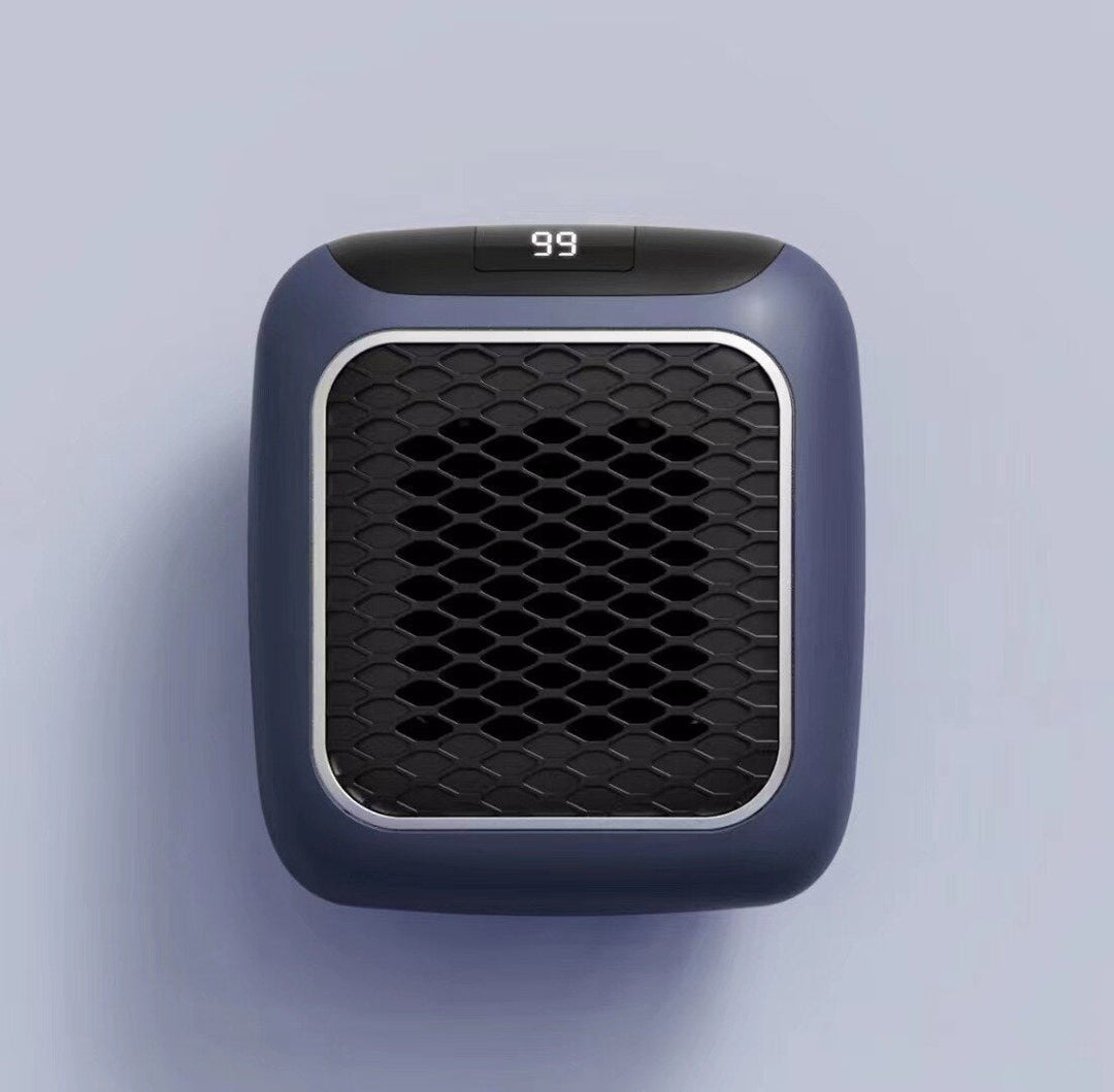 Mini väggmonterad bärbar elektrisk värmare