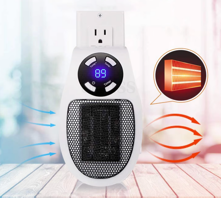 Elegant | Bärbar elektrisk värmare – kompakt – effektiv – tyst
