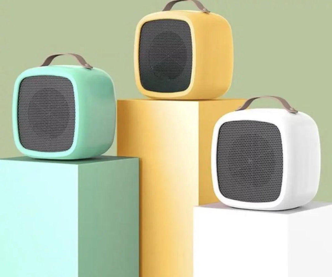 Qube bärbar elektrisk mini rumsvärmare