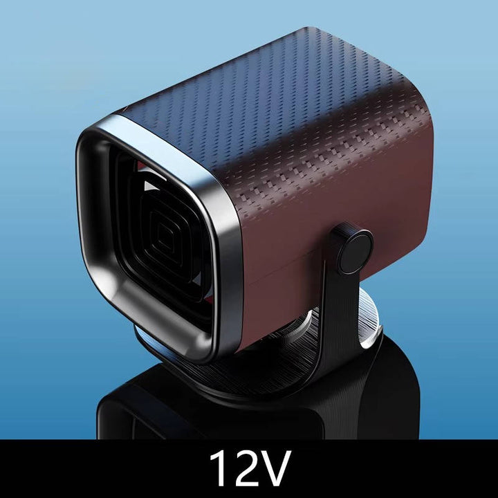 12V/24 bärbar bilvärmare och avfrostare, 120W och 150W snabbvärmande keramisk fläkt för avimning av vindruta