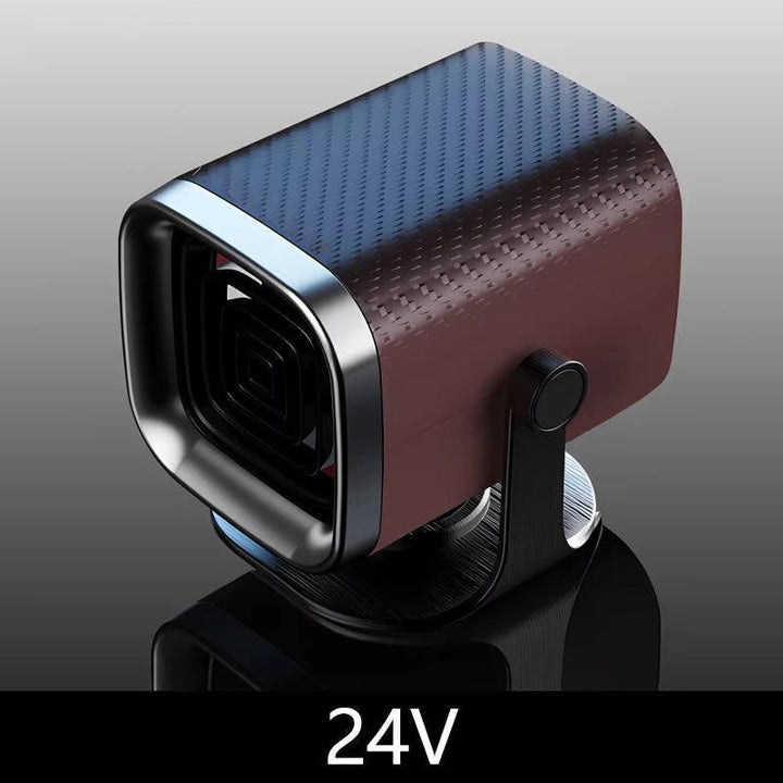 12V/24 bärbar bilvärmare och avfrostare, 120W och 150W snabbvärmande keramisk fläkt för avimning av vindruta