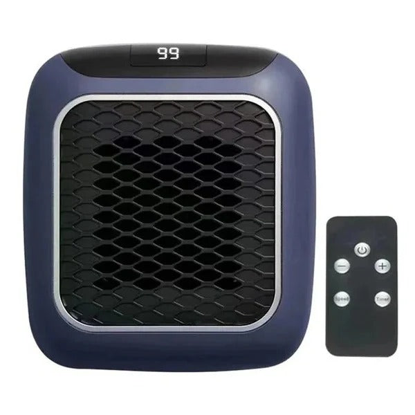 Mini elektrisk väggvärmare, 800W bärbar stickkontaktsdesign