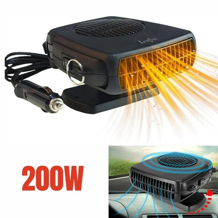 Bärbar 12V 150W och 300W keramisk bilvärmare och avfrostare
