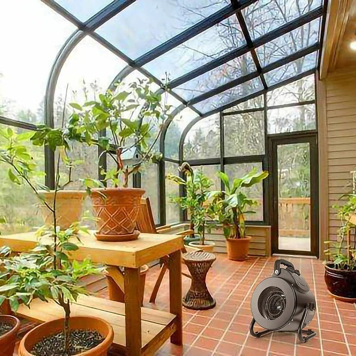 Elektrisk värmefläkt för inomhusytor och arbetsplatser