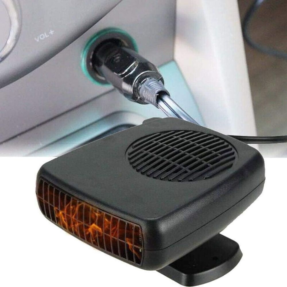 12V bilvärmefläkt – 150W/300W bärbar keramisk bilvärmare för snabb avfrostning och uppvärmning