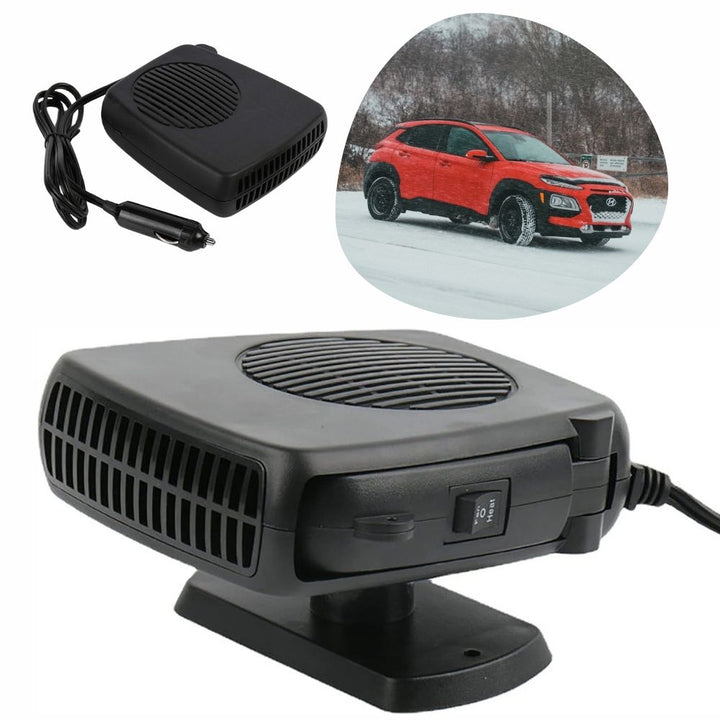 12V bilvärmefläkt – 150W/300W bärbar keramisk bilvärmare för snabb avfrostning och uppvärmning