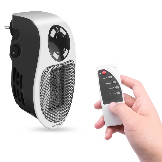 500W mini bärbar elektrisk värmare