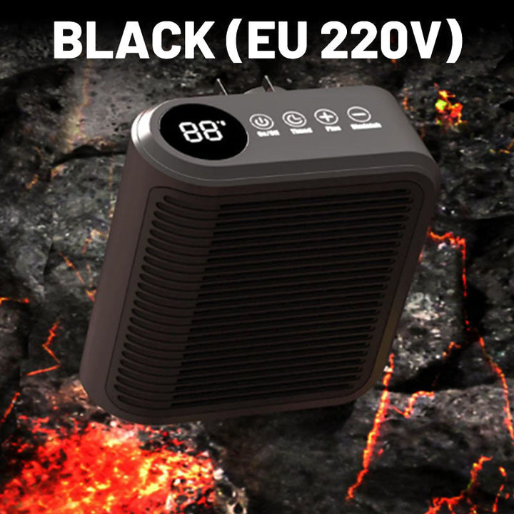 Warmteluxe 800W stickkontaktsvärme – kompakt energieffektiv minivärmare